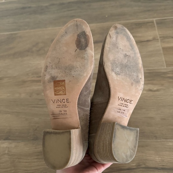 VINCE Haider Suede Ankle Bootie - Picture 7 of 7